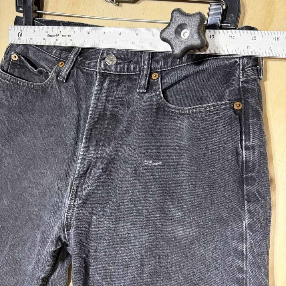 Abercrombie & Fitch Baggy Jeans Mens 30x30 Black Denim Relaxed Y2K Skater